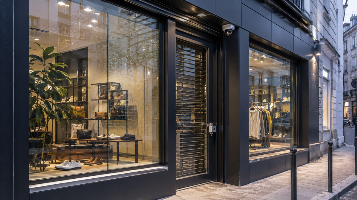 Conseils Pour Securisation Vitrine De Magasin